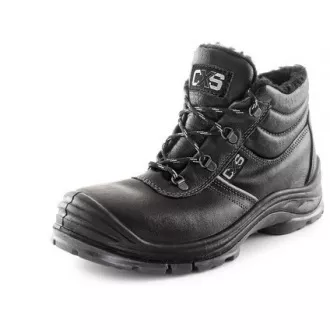 Obuv členková CXS SAFETY STEEL NICKEL S3, zimná, čierna, veľ. 46 Obuv členková CXS SAFETY STEEL NICKEL S3, zimná, čierna, veľ. 46