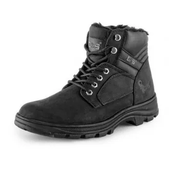 Obuv členková CXS INDUSTRY, zimná, čierna, veľ. 38