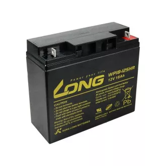 Long 12V 18Ah olovený akumulátor HighRate F3