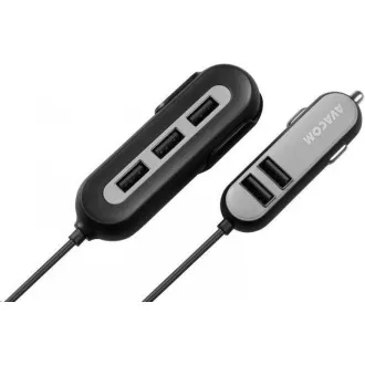 AVACOM CarHUB nabíjačka do auta 5x USB výstup, čierna AVACOM CarHUB nabíjačka do auta 5x USB výstup, čierna