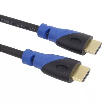 PREMIUMCORD Kábel HDMI - Ultra HDTV, 1m (Color, pozlátené konektory)