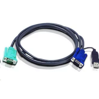 ATEN KVM združený kábel k CS-1708, 1716, USB, 5m ATEN KVM združený kábel k CS-1708, 1716, USB, 5m