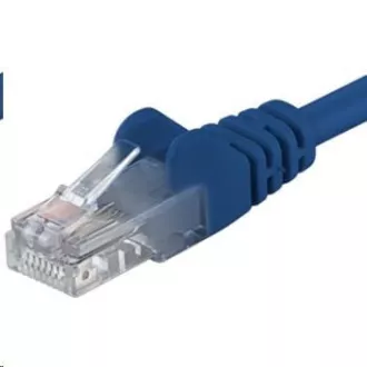 PREMIUMCORD Patch kábel UTP RJ45-RJ45 CAT5e 0.5m modrá