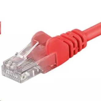 PREMIUMCORD Patch kábel UTP RJ45-RJ45 CAT5e 1.5m červená