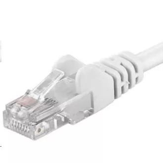 PREMIUMCORD Patch kábel UTP RJ45-RJ45 CAT5e 3m biela