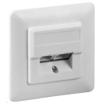 PremiumCord Zásuvka 2xRJ45 pod omietku, UTP Cat5e