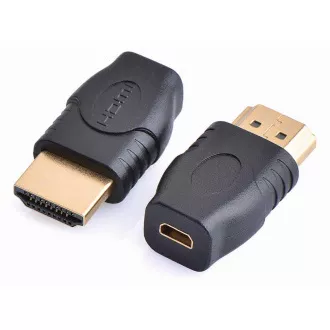 PremiumCord adaptér micro HDMI Typ D samica - HDMI Typ A samec