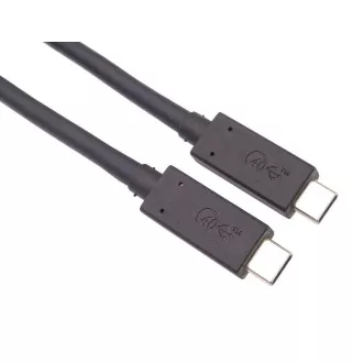 PREMIUMCORD Kábel USB4™ 40Gbps 8K @ 60Hz Thunderbolt 3, 1m