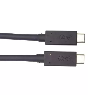PREMIUMCORD Kábel USB4™ 40Gbps 8K @ 60Hz Thunderbolt 3, 1m