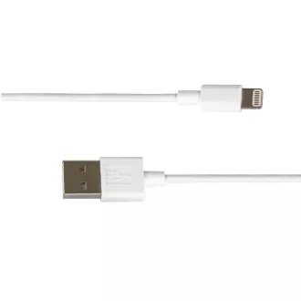 PremiumCord nabíjací a synchronizačný kábel Lightning iPhone, 8pin - USB AM/M, 1m