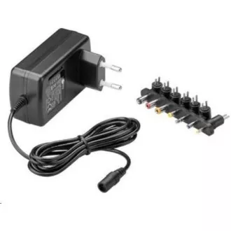 Goobay Univerzálny napájací adaptér 230V/9V-24V max. 24 W a 1, 5 A