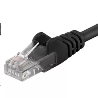 PremiumCord Patch kábel UTP RJ45-RJ45 CAT6 0.25m čierna PremiumCord Patch kábel UTP RJ45-RJ45 CAT6 0.25m čierna