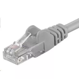 PremiumCord Patch kábel UTP RJ45-RJ45 CAT6 30m šedá