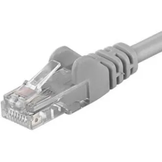 PremiumCord Patch kábel UTP RJ45-RJ45 CAT6 5m šedá PremiumCord Patch kábel UTP RJ45-RJ45 CAT6 5m šedá