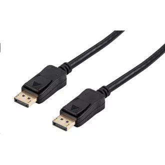 C-TECH kábel DisplayPort 1.4, 8k @ 60Hz, M / M, 2m