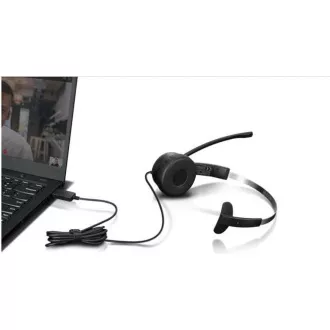 LENOVO slúchadlá 100 USB Mono Headset