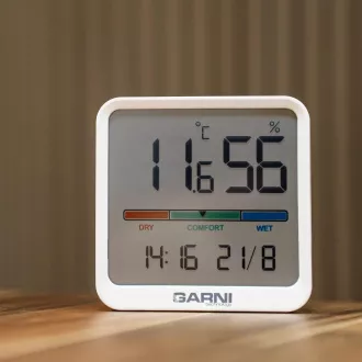 GARNI 151TH - Digitálny teplomer s vlhkomerom pre vnútorné použitie