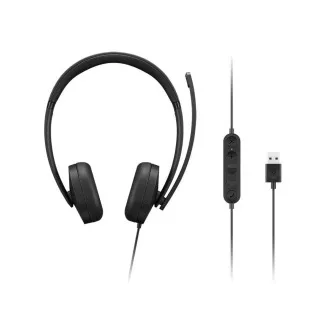 LENOVO slúchadlá USB-A Wired Stereo Headset Gen 2 LENOVO slúchadlá USB-A Wired Stereo Headset Gen 2