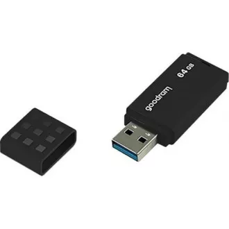 GOODRAM Flash Disk 64GB UME3, USB 3.0, čierna
