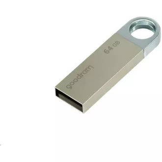 GOODRAM Flash Disk UUN2 64GB USB 2.0 strieborná