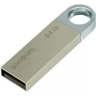 GOODRAM Flash Disk UUN2 64GB USB 2.0 strieborná