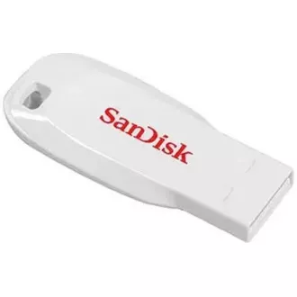 SanDisk Flash Disk 16GB Cruzer Blade, USB 2.0, biela