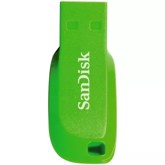 SanDisk Flash Disk 32GB Cruzer Blade, USB 2.0, zelená