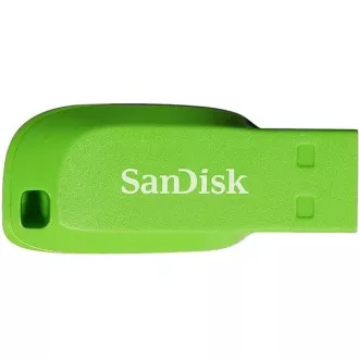 SanDisk Flash Disk 64GB Cruzer Blade, USB 2.0, zelená
