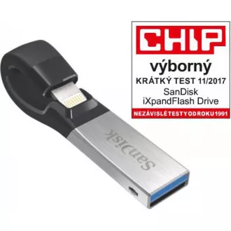 SanDisk Flash Disk 64GB Ultra, USB 3.0, červená