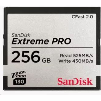SanDisk CFAST 2.0 256GB Extreme Pro (525 MB/s VPG130)