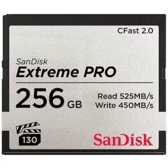 SanDisk CFAST 2.0 256GB Extreme Pro (525 MB/s VPG130)