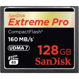 SanDisk Compact Flash 128GB Extreme Pro (160MB/s) VPG 65, UDMA 7