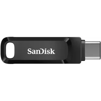 SanDisk Flash Disk 64GB Ultra Dual Drive Go, USB-C 3.2, Čierna