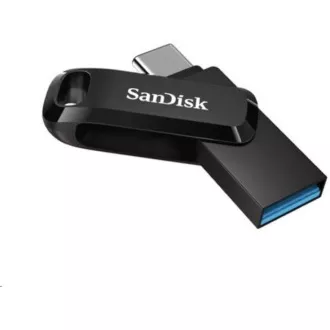 SanDisk Flash Disk 256GB Ultra Dual Drive Go, USB-C 3.2, Čierna