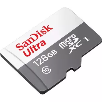 SanDisk MicroSDXC karta 64GB Ultra (80MB/s, Class 10, Android) + adaptér