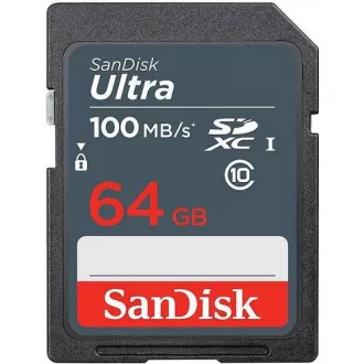 SanDisk SDXC karta 64GB Ultra (100MB/s Class 10 UHS-I)