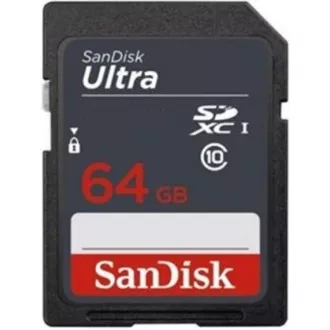 SanDisk SDXC karta 64GB Ultra (100MB/s Class 10 UHS-I)
