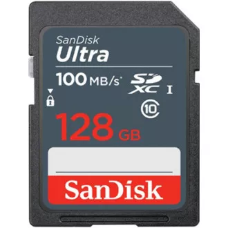 SanDisk SDXC karta 128GB Ultra (100MB/s Class 10 UHS-I)