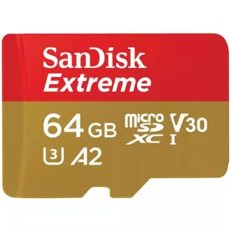 SanDisk micro SDXC karta 64 GB Extreme Mobile Gaming (170 MB/s Class 10, UHS-I U3 V30)