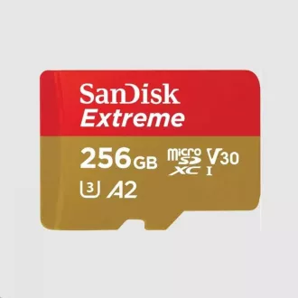SanDisk micro SDXC karta 256 GB Extreme Mobile Gaming (190 MB/s Class 10, UHS-I U3 V30) SanDisk micro SDXC karta 256 GB Extreme Mobile Gaming (190 MB/s Class 10, UHS-I U3 V30)