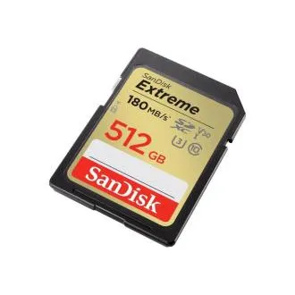 SanDisk SDXC karta 512GB Extreme (190 MB/s Class 10, UHS-I U3 V30) SanDisk SDXC karta 512GB Extreme (190 MB/s Class 10, UHS-I U3 V30)