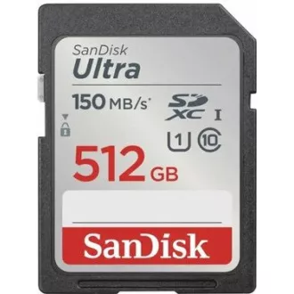 SanDisk SDXC karta Ultra 512GB (150MB/s)