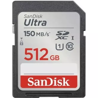 SanDisk SDXC karta Ultra 512GB (150MB/s)