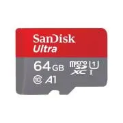 SanDisk MicroSDXC karta 64 GB Ultra (140 MB/s, A1 Class 10 UHS-I) + adaptér