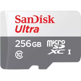 Sandisk MicroSDXC karta 256 GB Ultra (100 MB/s, Class 10 UHS-I, Android)