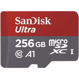 Sandisk MicroSDXC karta 256 GB Ultra (100 MB/s, Class 10 UHS-I, Android)