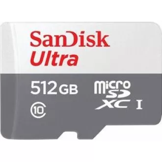 Sandisk MicroSDXC karta 512GB Ultra (100MB/s, Class 10 UHS-I, Android)