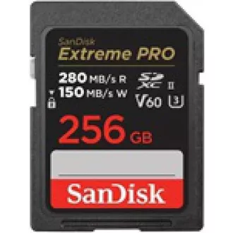 SanDisk SDXC karta 256GB Extreme PRO (280 MB/s Class 10, UHS-II V60) SanDisk SDXC karta 256GB Extreme PRO (280 MB/s Class 10, UHS-II V60)