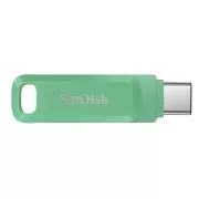 SanDisk Flash Disk 128GB Ultra Dual Drive Go, USB-C 3.2, Zelená