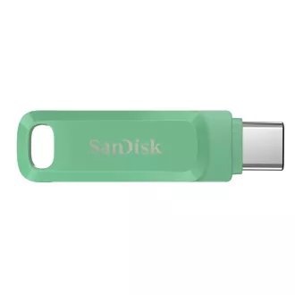SanDisk Flash Disk 128GB Ultra Dual Drive Go, USB-C 3.2, Zelená
